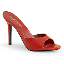 Load image into Gallery viewer, Tacones Pleaser CLASSIQUE-01 Rojo Kid Pu
