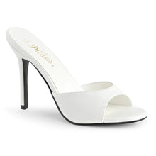 Carregar imagem no visualizador da galeria, Tacones Pleaser CLASSIQUE-01 Blanco Kid Pu
