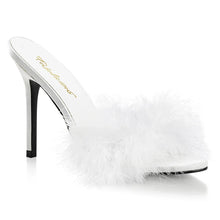 Load image into Gallery viewer, Tacones Fabulicious CLASSIQUE-01F Blanco Pu Fur
