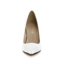 Load image into Gallery viewer, Zapatos Pleaser CLASSIQUE-20 Blanco Charol
