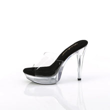 Carregar imagem no visualizador da galeria, Tacones Fabulicious COCKTAIL-501 Transparente Negro
