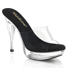 Carregar imagem no visualizador da galeria, Tacones Fabulicious COCKTAIL-501 Transparente Negro
