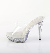 Load image into Gallery viewer, Tacones Fabulicious COCKTAIL-501RSI Transparente Plata
