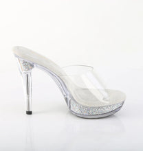 Load image into Gallery viewer, Tacones Fabulicious COCKTAIL-501RSI Transparente Plata
