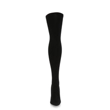 Cargar imagen en el visor de la galería, Tacones Pleaser COURTLY-3005 Negro Nylon

