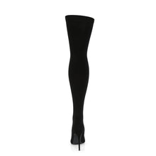 Cargar imagen en el visor de la galería, Tacones Pleaser COURTLY-3005 Negro Nylon
