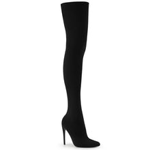 Cargar imagen en el visor de la galería, Tacones Pleaser COURTLY-3005 Negro Nylon
