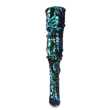 Carregar imagem no visualizador da galeria, Tacones Pleaser COURTLY-3011 Verde Iridescent Sequins
