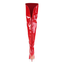 Cargar imagen en el visor de la galería, Tacones Pleaser COURTLY-3012 Rojo Charolent
