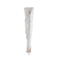 Load image into Gallery viewer, Tacones Pleaser COURTLY-3015 Blanco Purpurina
