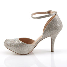 Cargar imagen en el visor de la galería, Zapatos Fabulicious COVET-03 Nude Purpurina Fabric
