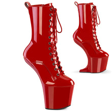 Cargar imagen en el visor de la galería, Tacones Pleaser CRAZE-1040 Rojo Charol
