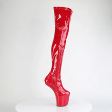 Load image into Gallery viewer, Tacones Pleaser CRAZE-3000 Rojo Str. Charol
