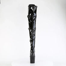 Cargar imagen en el visor de la galería, Tacones Pleaser CRAZE-3028 Negro Str. Charol
