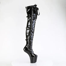 Cargar imagen en el visor de la galería, Tacones Pleaser CRAZE-3028 Negro Str. Charol
