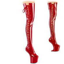 Carregar imagem no visualizador da galeria, Tacones Pleaser CRAZE-3050 Rojo Str. Charol
