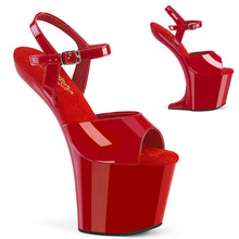 Carregar imagem no visualizador da galeria, Tacones Pleaser CRAZE-809 Rojo Charol
