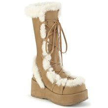 Cargar imagen en el visor de la galería, Botas Demonia CUBBY-311 Camel Ante vegano
