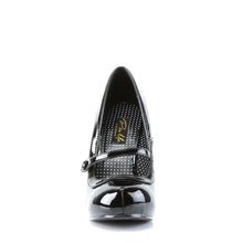 Load image into Gallery viewer, Tacones Pin Up Couture CUTIEPIE-02 Negro Charol
