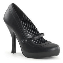 Cargar imagen en el visor de la galería, Tacones Pin Up Couture CUTIEPIE-02 Negro Pu
