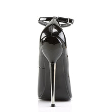 Cargar imagen en el visor de la galería, Tacones Devious DAGGER-12 Negro Charol
