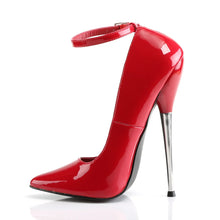 Load image into Gallery viewer, Tacones Devious DAGGER-12 Rojo Charol
