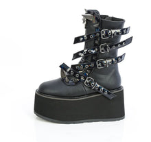 Carregar imagem no visualizador da galeria, Botas Demonia DAMNED-156 Negro Piel vegana
