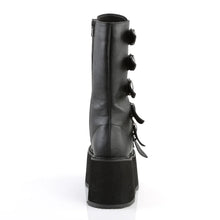 Carregar imagem no visualizador da galeria, Botas Demonia DAMNED-225 Negro Piel vegana
