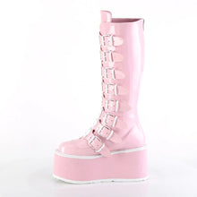 Load image into Gallery viewer, Botas Demonia DAMNED-318 B. Rosa Holo Pat
