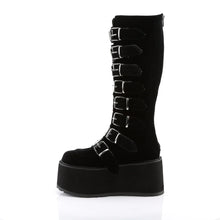 Carregar imagem no visualizador da galeria, Botas Demonia DAMNED-318 Negro Velvet
