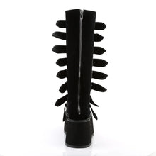 Carregar imagem no visualizador da galeria, Botas Demonia DAMNED-318 Negro Velvet
