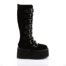 Carregar imagem no visualizador da galeria, Botas Demonia DAMNED-318 Negro Velvet
