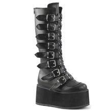 Cargar imagen en el visor de la galería, Botas Demonia DAMNED-318 Negro Piel vegana
