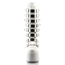 Cargar imagen en el visor de la galería, Botas Demonia DAMNED-318 Blanco Piel vegana
