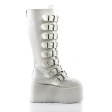 Cargar imagen en el visor de la galería, Botas Demonia DAMNED-318 Blanco Piel vegana
