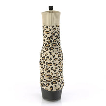 Load image into Gallery viewer, Tacones Pleaser DELIGHT-1002LP Tan Str. Leopard
