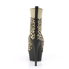 Load image into Gallery viewer, Tacones Pleaser DELIGHT-1002LP Tan Str. Leopard
