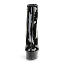 Load image into Gallery viewer, Tacones Pleaser DELIGHT-1010 Negro Charol Rojo
