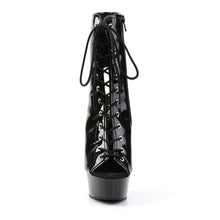 Cargar imagen en el visor de la galería, Tacones Pleaser DELIGHT-1016 Negro Charol
