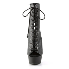 Cargar imagen en el visor de la galería, Tacones Pleaser DELIGHT-1016 Negro Piel Sintética
