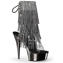 Carregar imagem no visualizador da galeria, Tacones Pleaser DELIGHT-1017RSF Transparente Negro Dark
