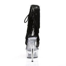Load image into Gallery viewer, Tacones Pleaser DELIGHT-1017TF Transparente Negro

