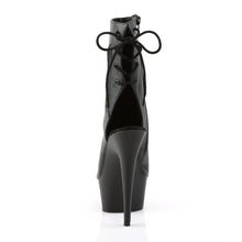 Load image into Gallery viewer, Tacones Pleaser DELIGHT-1018 Negro Piel Sintética
