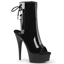 Load image into Gallery viewer, Tacones Pleaser DELIGHT-1018 Negro Charol

