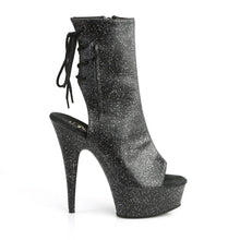 Load image into Gallery viewer, Tacones Pleaser DELIGHT-1018MMG Negro Piel Sintética
