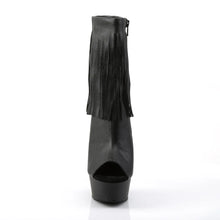Load image into Gallery viewer, Tacones Pleaser DELIGHT-1019 Negro Piel Sintética
