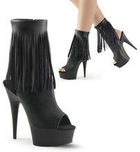 Load image into Gallery viewer, Tacones Pleaser DELIGHT-1019 Negro Piel Sintética
