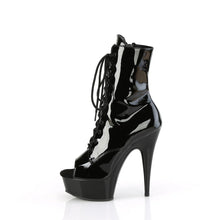 Load image into Gallery viewer, Tacones Pleaser DELIGHT-1021 Negro Charol
