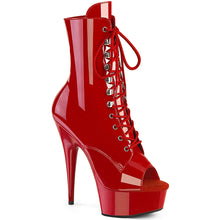 Carregar imagem no visualizador da galeria, Tacones Pleaser DELIGHT-1021 Rojo Charol
