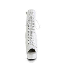 Load image into Gallery viewer, Tacones Pleaser DELIGHT-1021 Blanco Charol
